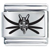 Silly Face Laser Italian Charm