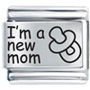 New Mother Laser Italian Charm