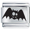 Goofy Fun Bat Laser Italian Charm