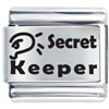 Secret Keeper  Laser  Italian Charm