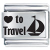 Laser Love To Travel Italian Charm