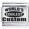 World'S Coolest Custom Laser Laser Italian Charm