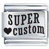 Super Custom Laser Italian Charm