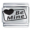 Be Mine  Laser  Italian  Charm 