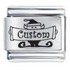Custom Christmas Elf Laser Italian Charm