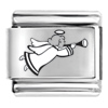 Angel Love Laser Charm Laser Italian Charm