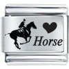 Lovenbsphorse Laser Italian Charm