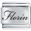 Name Florin Laser Italian Charm