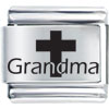 Grandma Laser Italian Charm L_SH107