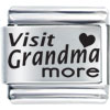 Home amp Family Visit Grandma More Laser Italian Charm Bracelets