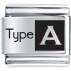 Type A Laser Italian Charm