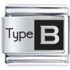 Type B Laser Italian Charm