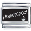 Homeschool Laser Italian Charm