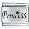 Princess Laser Italian Charm