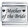 Mother Of The Bride Laser Italian Charm