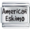American Eskimo Laser Italian Charm