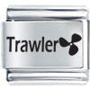 Trawler Laser Italian Charm