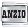 Anzio Laser Italian Charm Name