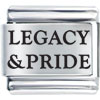  Culture  Legacy And Pride Laser  Italian  Charm Bracelets L_SH21