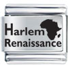 Culture Harlem Renaissance Laser Italian Charm Bracelets