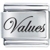 Family Values Laser Italian Charm Bracelets