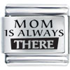 Family  Mom  Is Always There Laser Italian Charm Bracelets  ... 