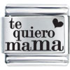 customers - Family Te Quiero Mama Laser Italian Charm Bracelets L_SH72