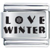 Season I Love Winter Laser  Italian  Charm  Bracelets  L_SH76