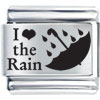 Season I Love The Rain Laser Italian Charm Bracelets