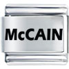 Name Mccain Laser Italian Charm