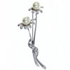 Faux Pearl Daixy Brooch