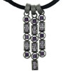 Three Bar With Three Necklace Pendant
