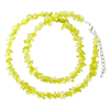 Topaz Yellow Genuine Agate Crystal Stone Chips Necklace For Women ?