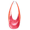 Red Acrylic Necklace  Beaded 