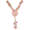 Baby Pink Heart Necklace