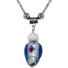 Blue Teardrop Necklace