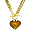 Gold Heart Necklace
