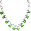 Green Heart Necklace