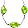 Green Leaf Murano Glass Necklace