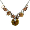 Old Gold Round Necklace