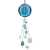 Multi Dangle Round Blue Murano Glass Necklace