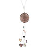 Purple Multi Dangle Murano Glass Necklace