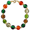 Multicolor Lampwork Necklace
