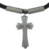 Stainless Steel Clover Cross Clover Necklace