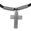 Stainless Steel Dagger Cross Choker Necklace