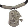 Stainless Steel Dog Tag Choker Necklace