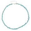 Stone Chip Turquoise Beaded Necklace