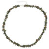 Stone Chip Indian Agate Necklace