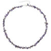 Stone Chip Amethyst Necklace