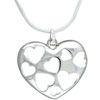 Sterling Silver Hearts In A Heart Necklace